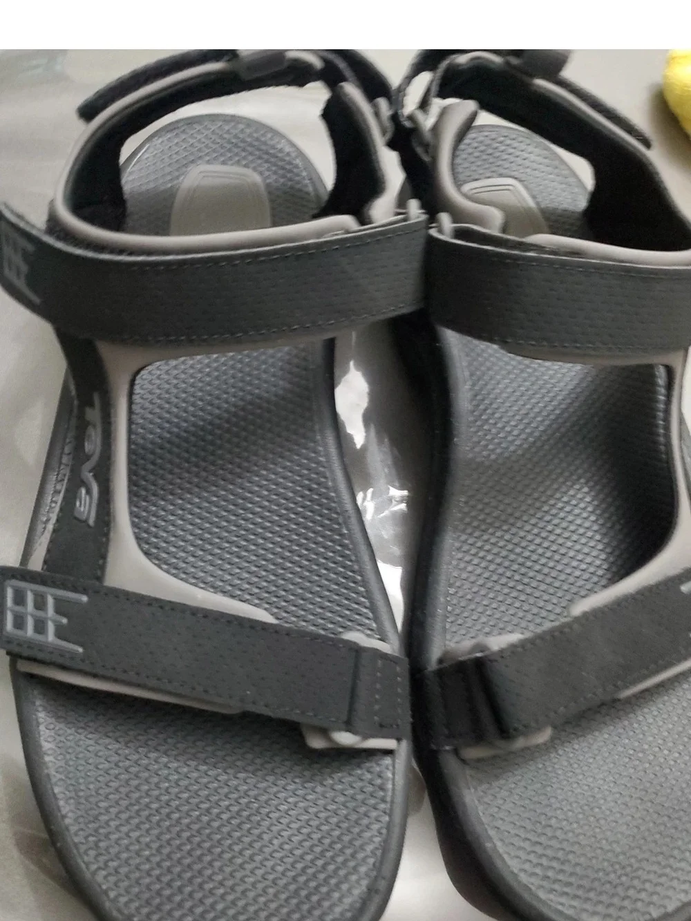 Teva Men's Black and Gray Outdoor Sport Sandals